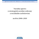 Národní zpráva o strategiích sociální ochrany a sociálního začleňování