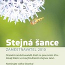 Stejná šance - Zaměstnavatel 2010