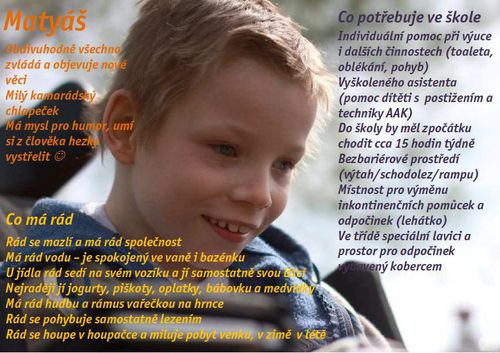 Profil na jednu stránku