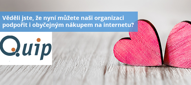 Nyní můžete podpořit Quip nákupem přes GIVT