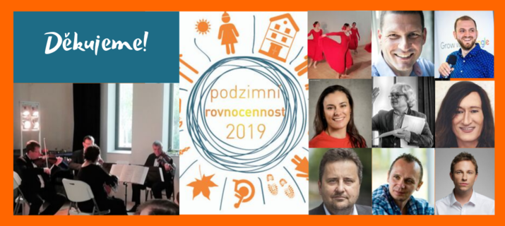 Děkujeme účastníkům PODZIMNÍ ROVNOCENNOSTI